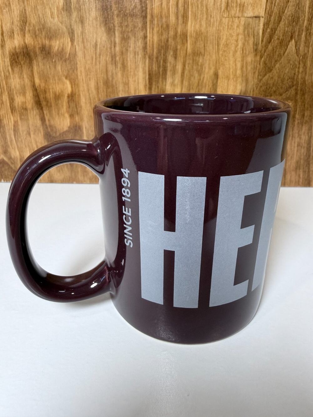 Hershey's Since 1894 Brown Silver Ceramic Coffee Mug 10 oz Galerie
